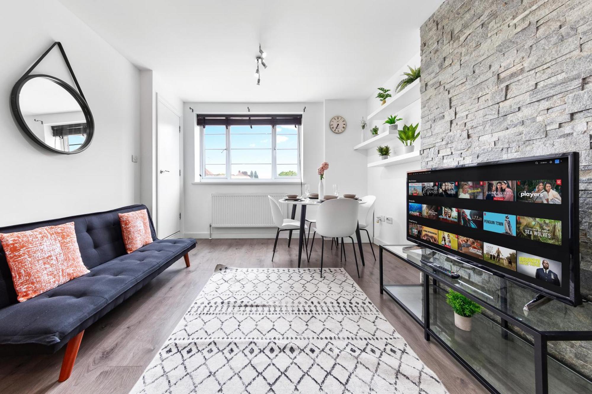 Central London Two Bedroom Serviced Apartment - Nine Elms Luxury Stay - Vauxhall & Westminster Buitenkant foto