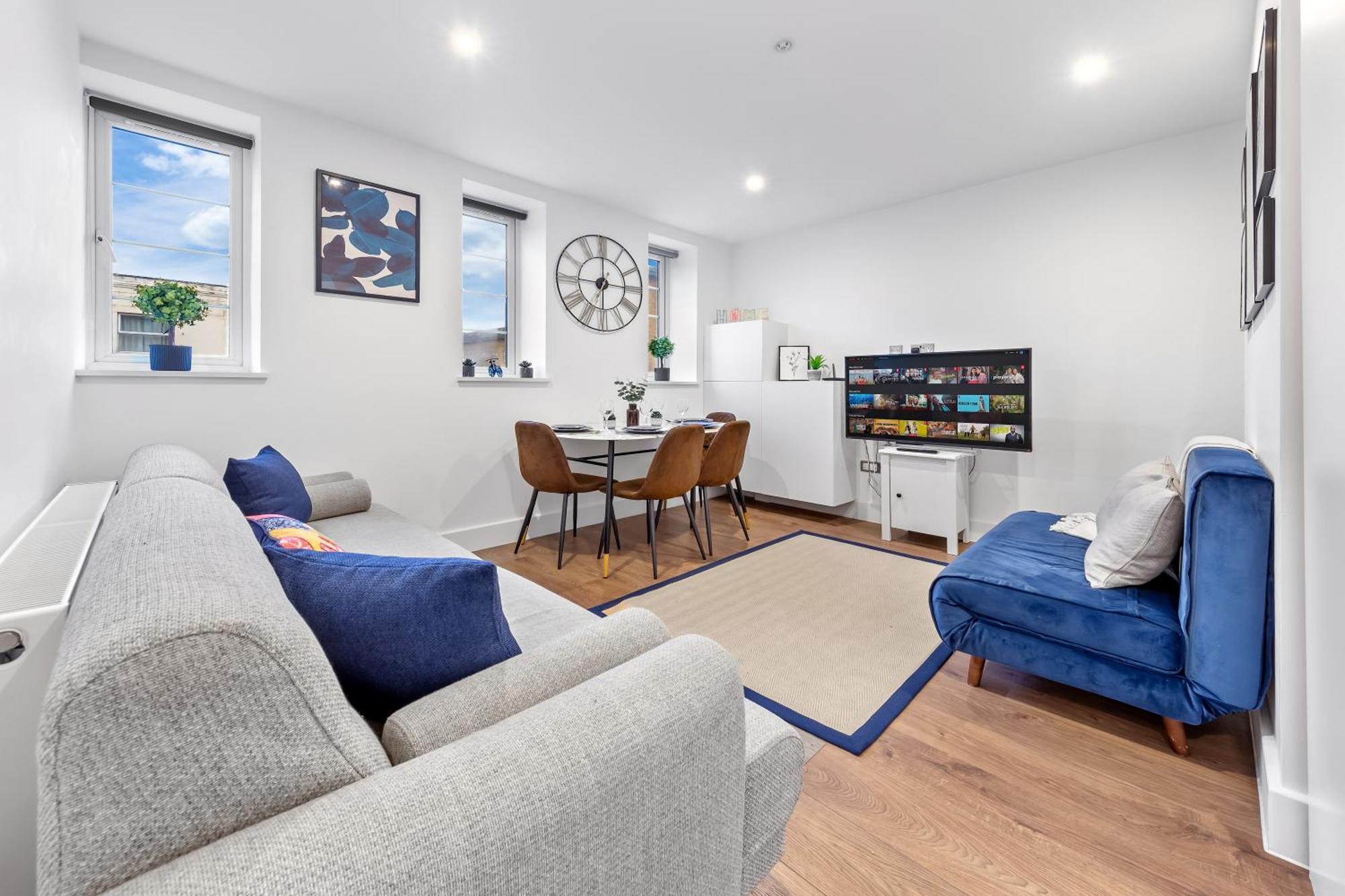 Central London Two Bedroom Serviced Apartment - Nine Elms Luxury Stay - Vauxhall & Westminster Buitenkant foto